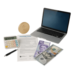 Multi-currency financial management illustration